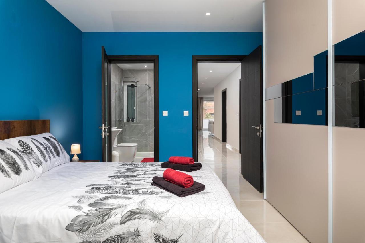 Modern 3Br Stylish Apartment With Large Balcony - Close To St Julians And St Georges Bay Is-Swieqi Exterior photo